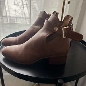 Michael Kors Brown Ankle Boots
